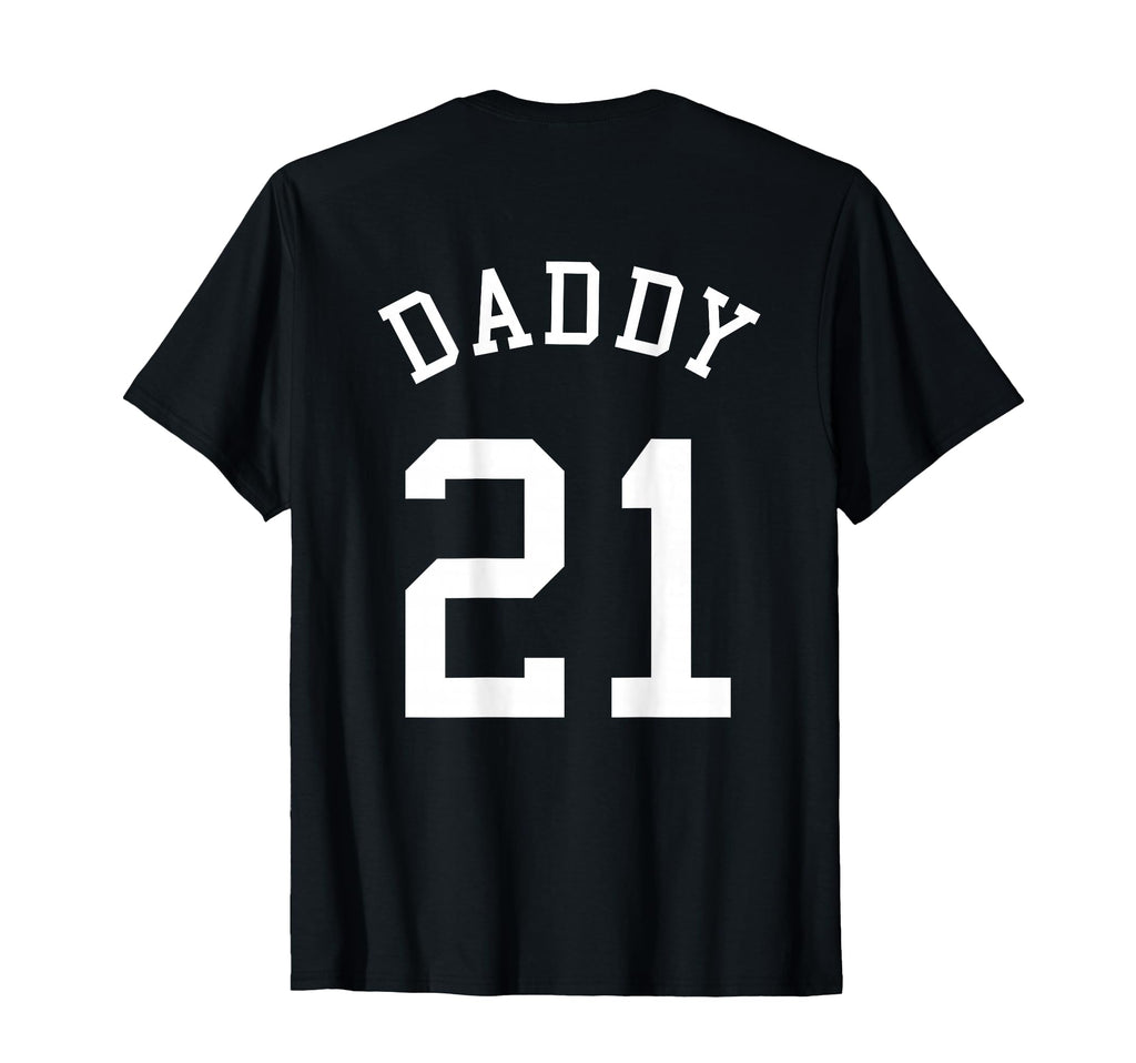 Daddy Uniform No 21 Football Dad T-Shirt - Streetwear Style for Adults