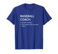 Baseball Coach Baseball Coach Definition T-Shirt - Streetwear Style Unisex
