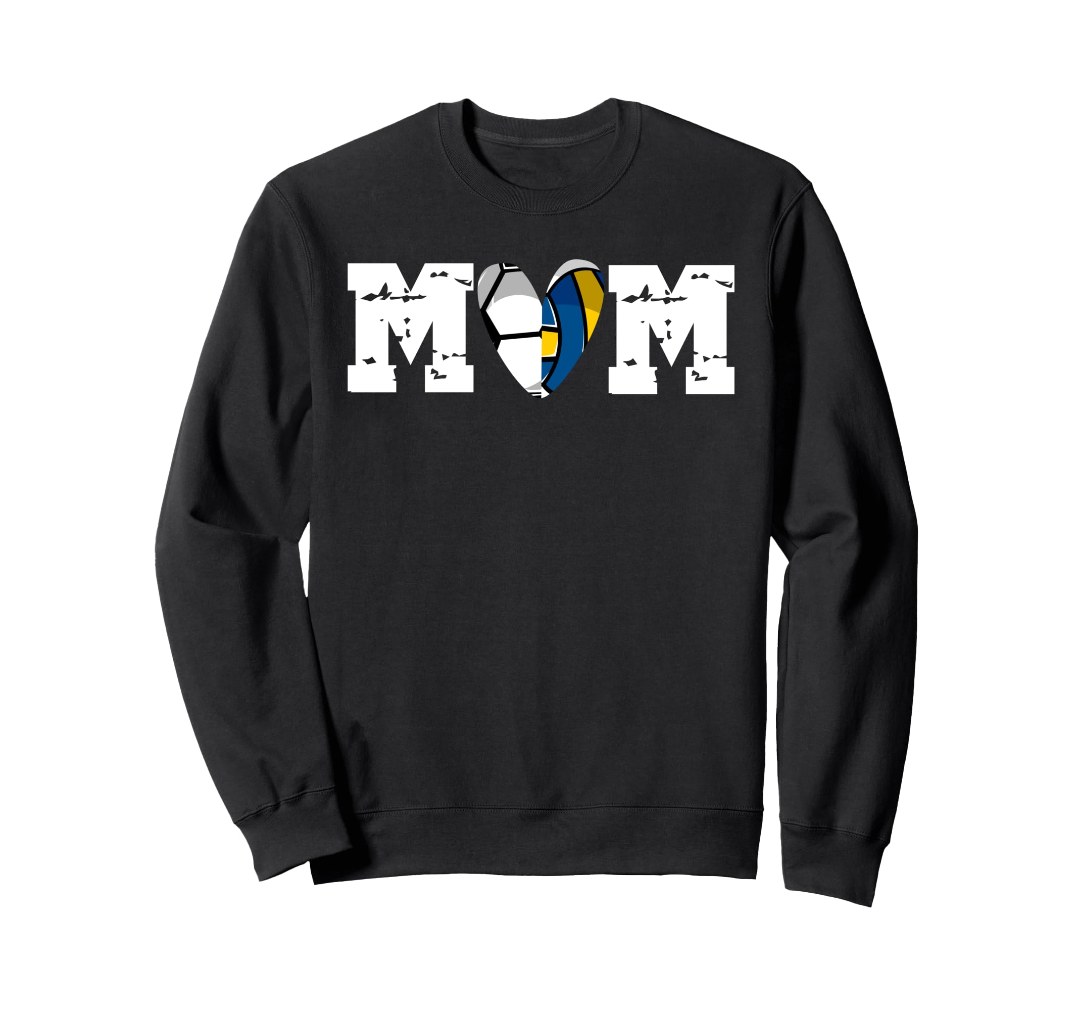 Soccer Volleyball Mom Volleyball Sweatshirt - Novelty Apparel Unisex