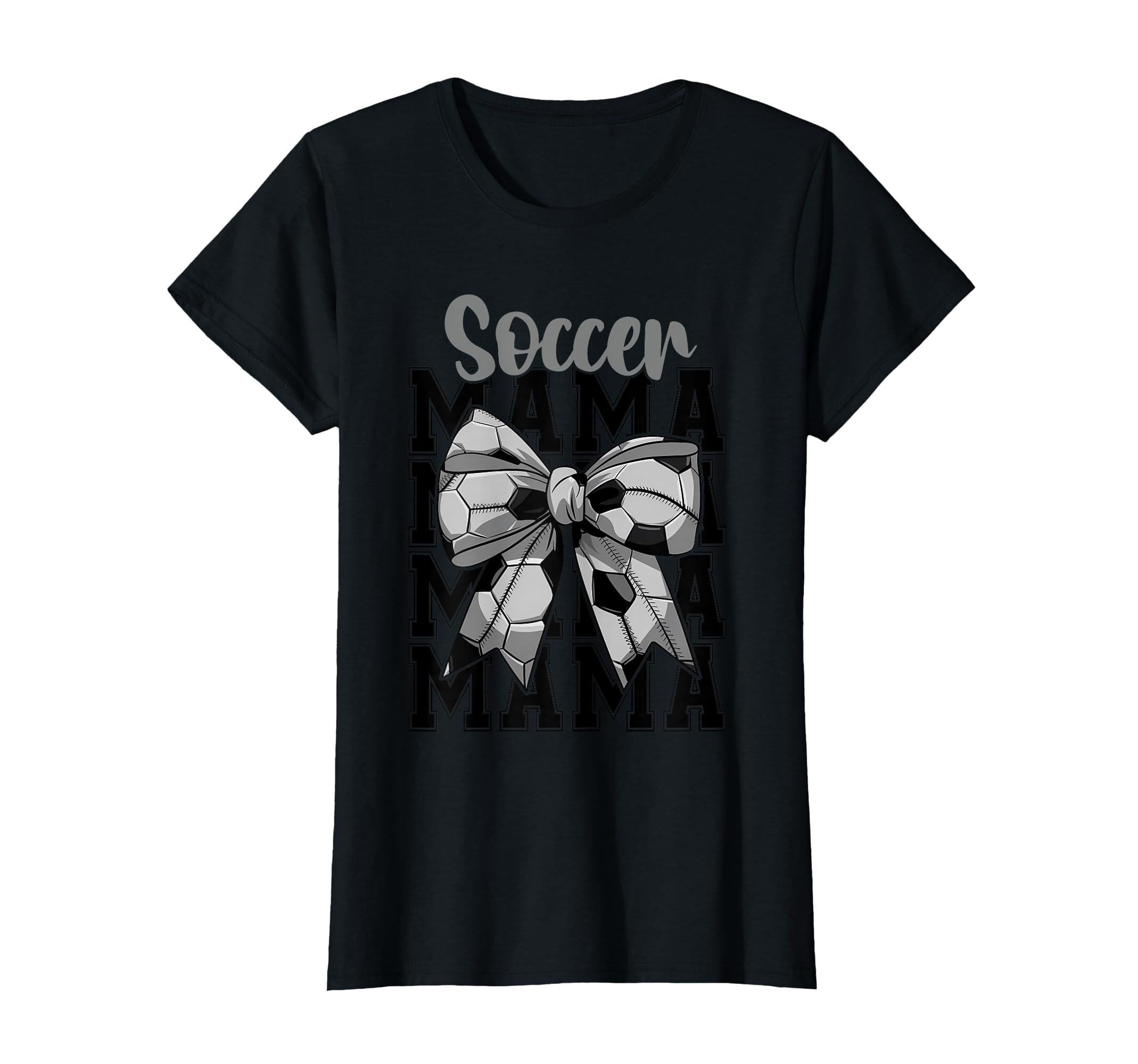 Soccer Mama Coquette Bow Biggest Fan T-Shirt - Streetwear Style Unisex