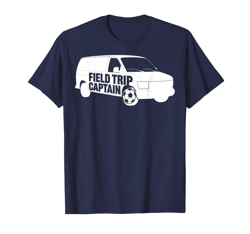 Field Trip Captain Soccer Mom T-Shirt - Fun Novelty Design Unisex