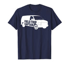 Field Trip Captain Soccer Mom T-Shirt - Fun Novelty Design Unisex