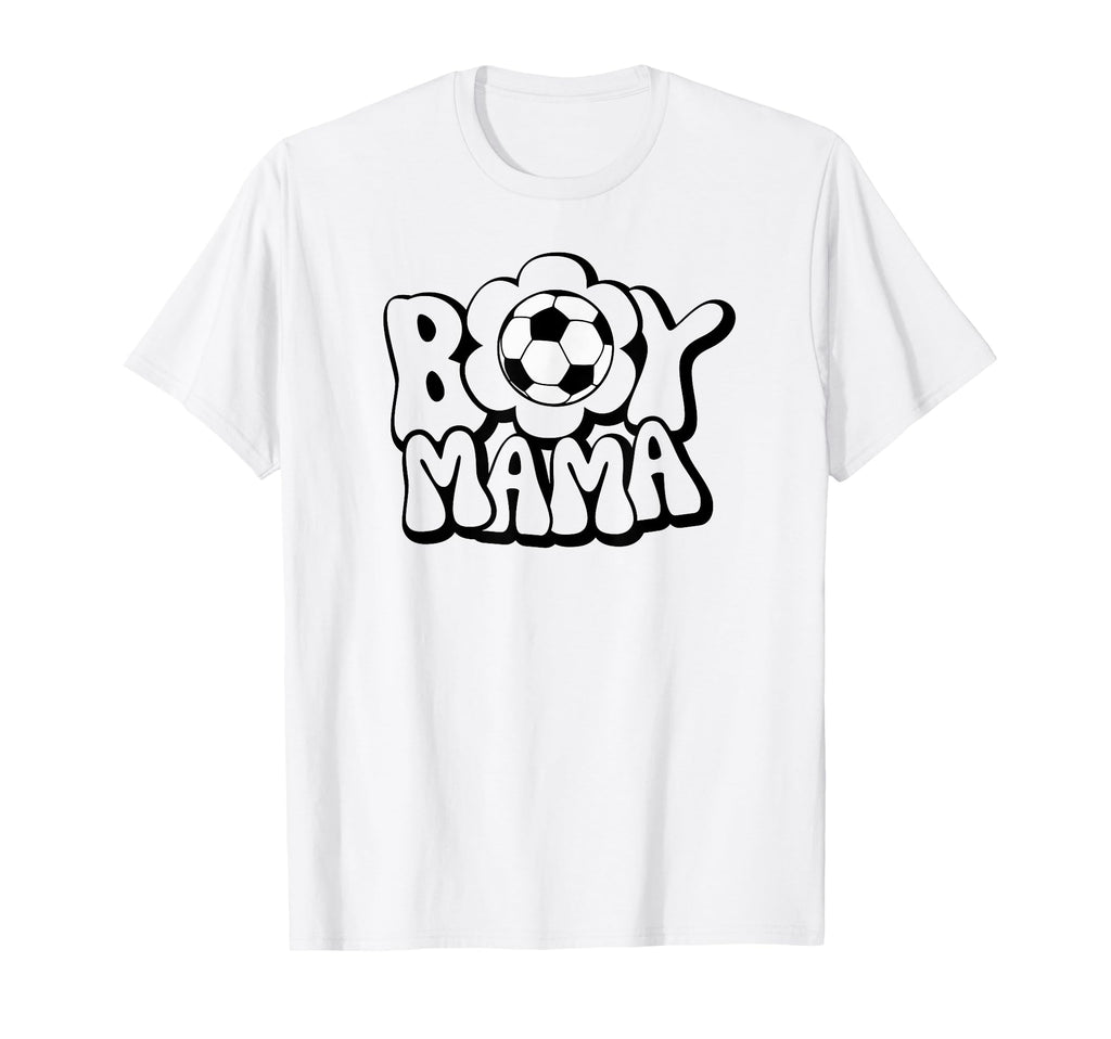 Soccer Mom Sports Gameday Mama Soccerboy T-Shirt - Graphic Print Unisex