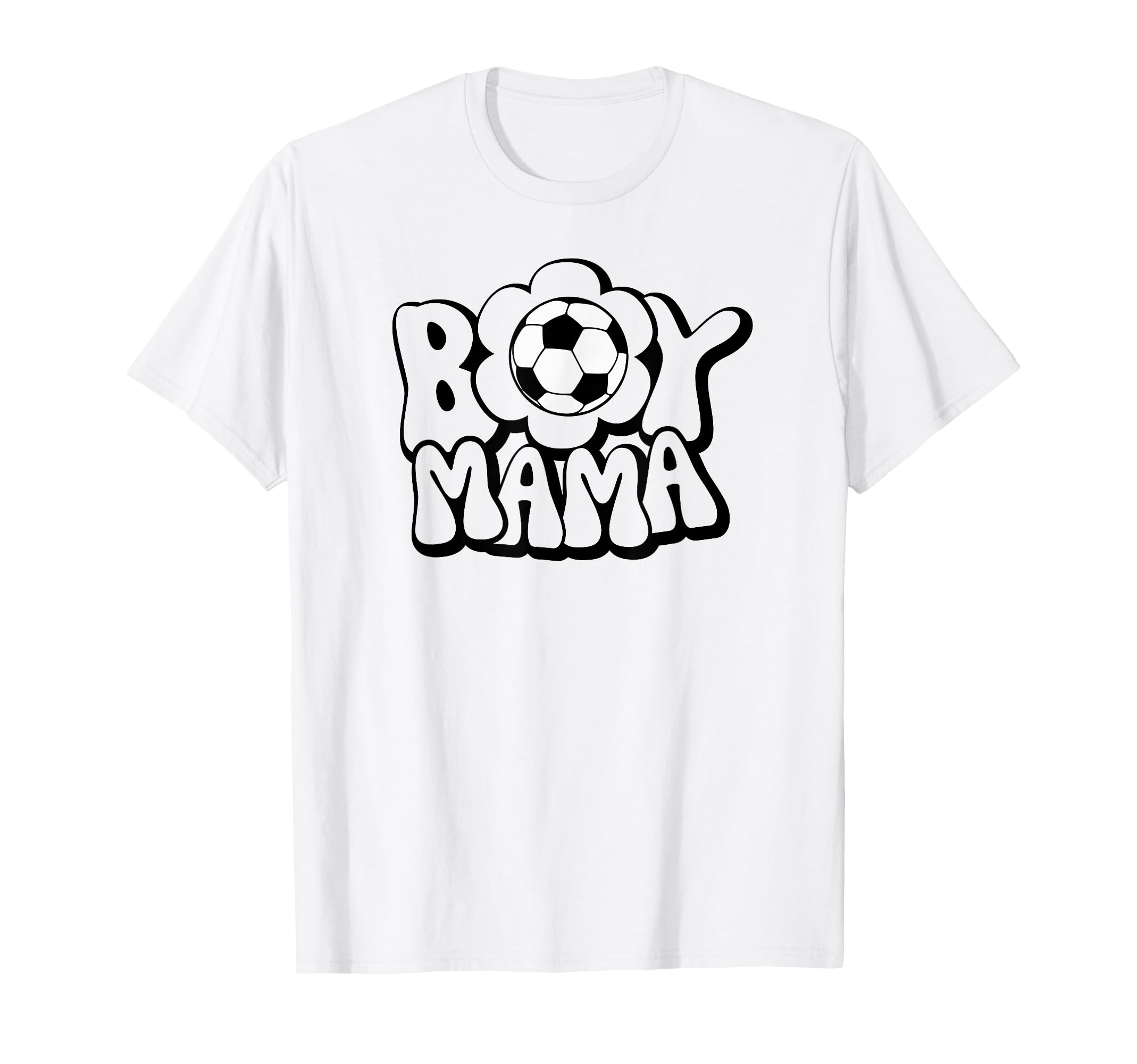 Soccer Mom Sports Gameday Mama Soccerboy T-Shirt - Graphic Print Unisex