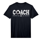 Mens Soccer Coach Coaching Staff T-Shirt - Custom Art Print Men Women