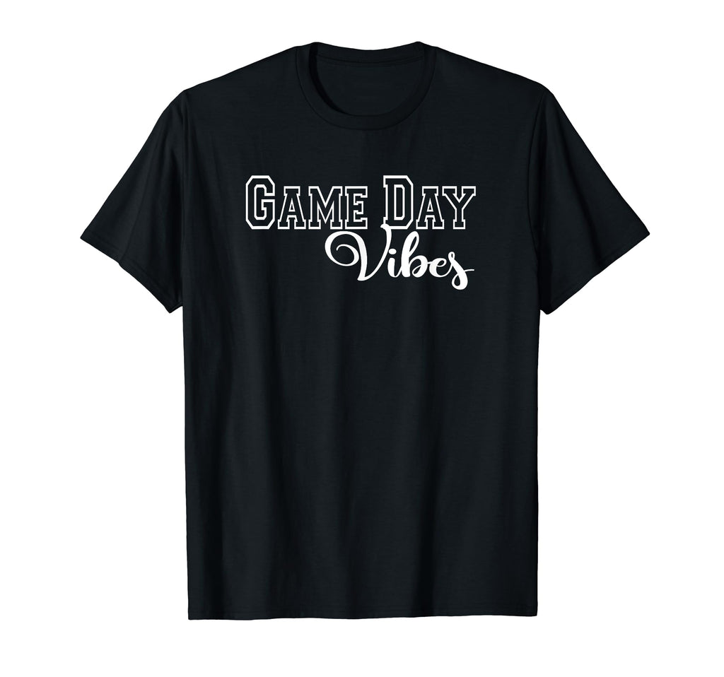 Game Day Vibes Baseball Basketball T-Shirt - Custom Art Print Men Women