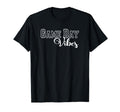 Game Day Vibes Baseball Basketball T-Shirt - Custom Art Print Men Women