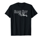 Game Day Vibes Baseball Basketball T-Shirt - Custom Art Print Men Women