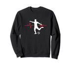 Heartline Sports Football Sweatshirt - Casual Everyday Wear for Adults