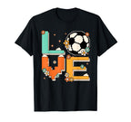 Pixel Art 60S 70S Hippie Outfit Love T-Shirt - Streetwear Style Unisex