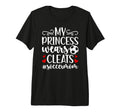 My Princess Wears Cleats Soccer Mom T-Shirt - Novelty Apparel Men Women