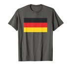 Germany 2021 Flag Love Soccer Football T-Shirt - Aesthetic Graphic Unisex