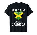 Just Who Loves Jamaica Travel Soccer T-Shirt - Custom Art Print Unisex