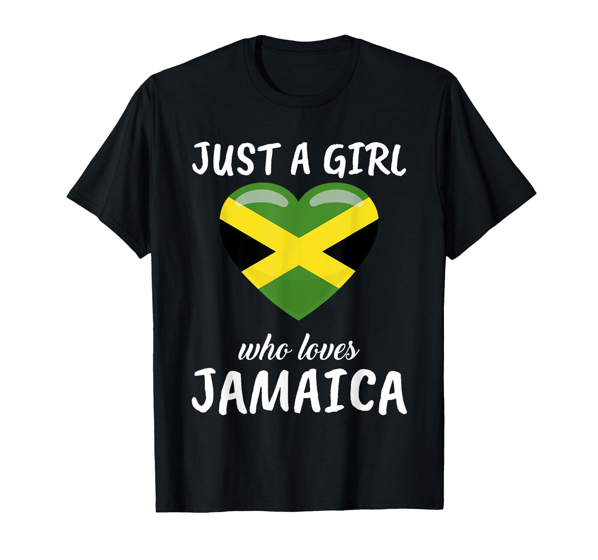 Just Who Loves Jamaica Travel Soccer T-Shirt - Custom Art Print Unisex