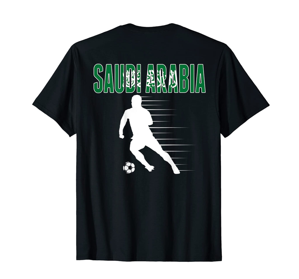 Saudi Arabia Soccer Lovers Jersey Saudi T-Shirt - Graphic Print Men Women