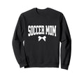 Soccer Mom Bow Soccer Team Mama Sweatshirt - Casual Everyday Wear Men Women