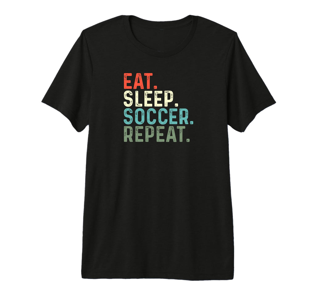 Funny Soccer Game Team Player Eat T-Shirt - Streetwear Style for Adults