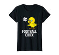 Football Chick Soccer T-Shirt - Novelty Apparel Men Women