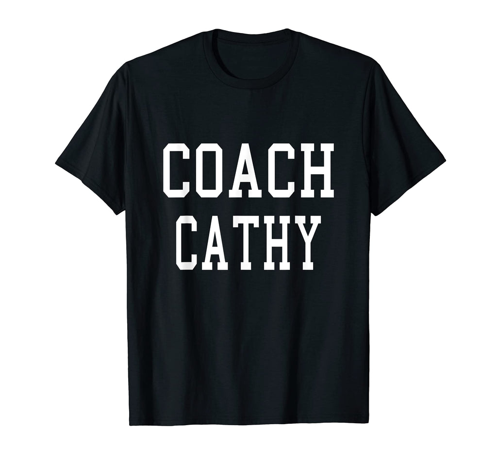Coach Cathy Custom Football Soccer T-Shirt - Trendy Graphic Unisex