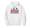 Soccer Grandma Soccer Fan Support Hoodie - Novelty Apparel Men Women