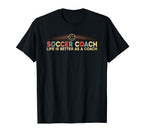 Soccer Coaching Training Trainer T-Shirt - Minimalist Print Men Women