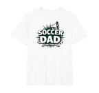 Soccer Dad Louder Than Mom Mens Big T-Shirt - Fun Novelty Design Men Women