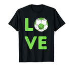 Love Soccer Soccer Mom Soccer T-Shirt - Casual Everyday Wear Men Women