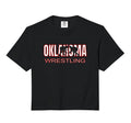 Oklahoma Wrestling Freestyle Wrestler T-Shirt - Minimalist Print Men Women