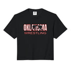Oklahoma Wrestling Freestyle Wrestler T-Shirt - Minimalist Print Men Women