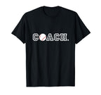 Baseball Coach Appreciation Gift Coaches T-Shirt - Graphic Print Men Women
