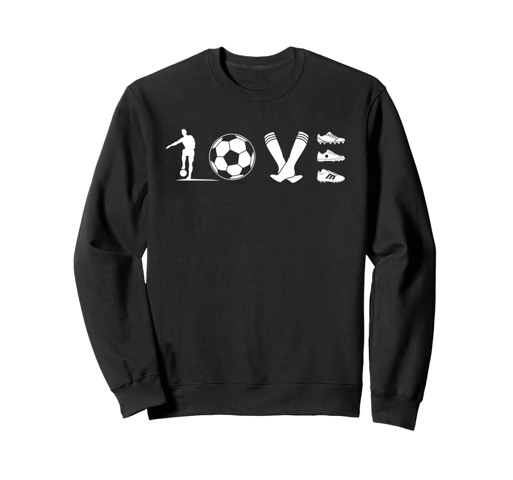 Soccer Love Gift Football Player Sweatshirt - Custom Art Print for Adults
