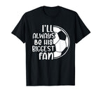 Soccer Family Soccer Mama Ill Always T-Shirt - Novelty Apparel for Adults