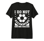 Soccer Enthusiast Fun All Tri Blend T-Shirt - Novelty Apparel Unisex