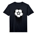 8Th Birthday Soccer 8 Years Old T-Shirt - Custom Art Print for Adults