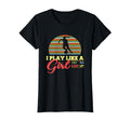 Soccer Colorful I Play Like T-Shirt - Graphic Print Unisex
