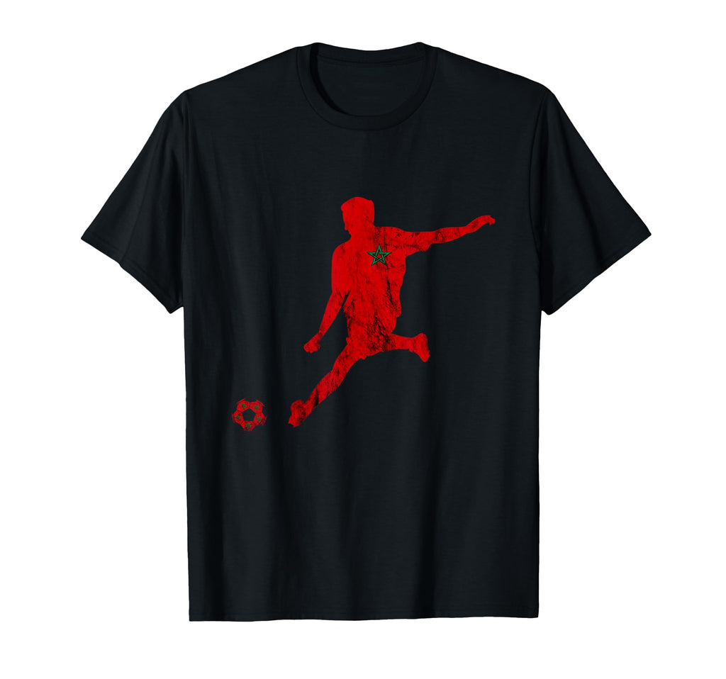 Morroco Moroccan Roots Moroccan Flag T-Shirt - Unique Graphic for Adults