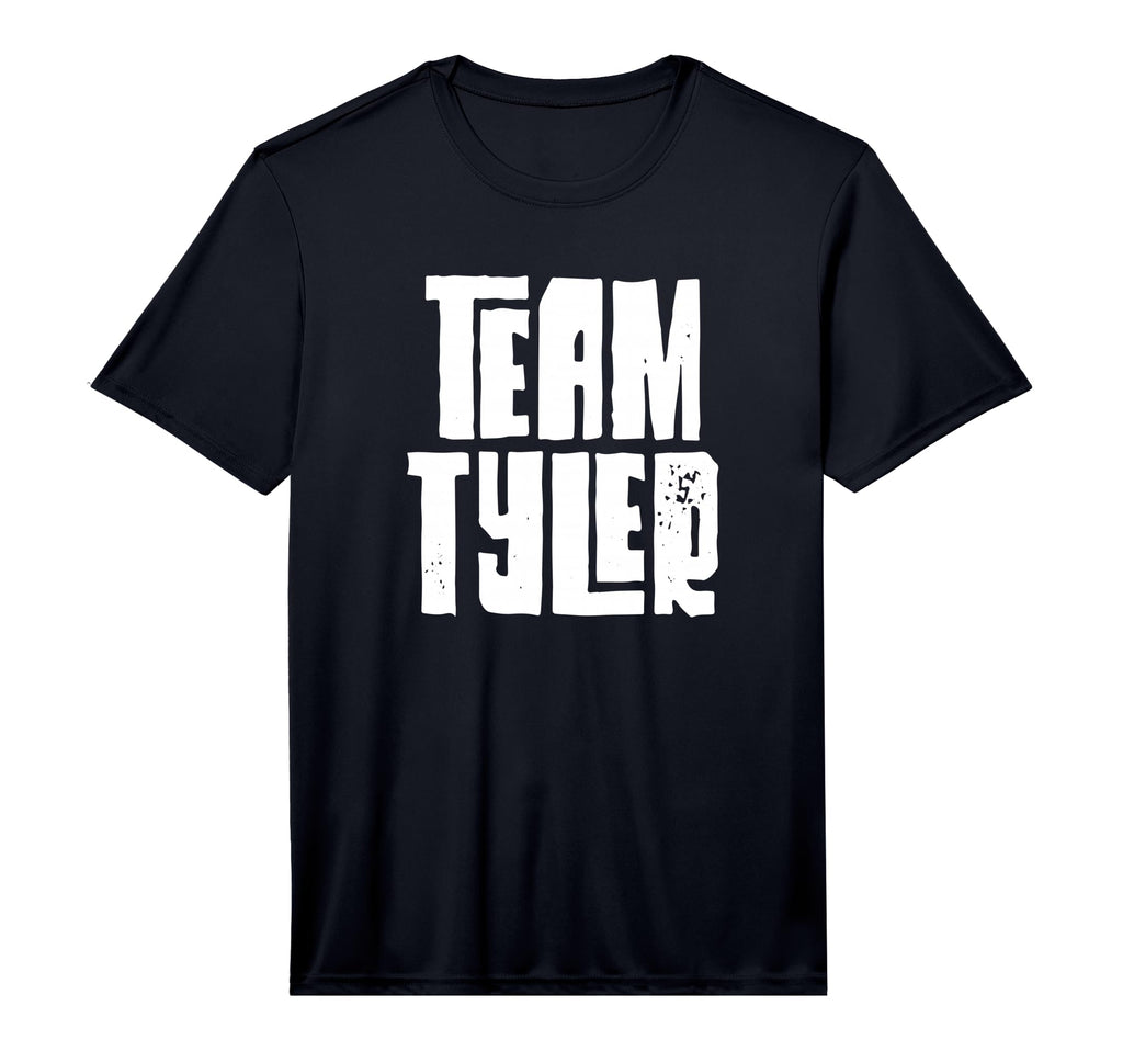 Team Tyler Son Grandson Husband Dad T-Shirt - Minimalist Print Men Women