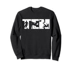 10Th Birthday Soccer 10 Years Old Sweatshirt - Graphic Print Men Women