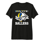 Mens House Divided I Only Raise Ballers T-Shirt - Custom Art Print Unisex