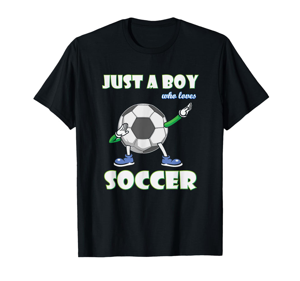 Just Who Loves Soccer Football T-Shirt - Novelty Apparel Unisex