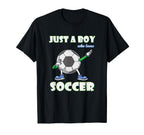 Just Who Loves Soccer Football T-Shirt - Novelty Apparel Unisex
