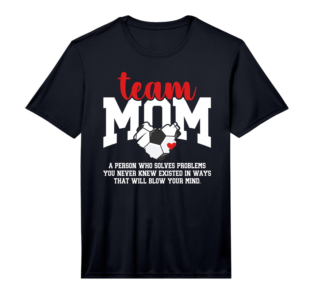 Mens Soccer Team Mom Definition Soccer T-Shirt - Trendy Graphic Unisex