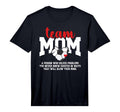 Mens Soccer Team Mom Definition Soccer T-Shirt - Trendy Graphic Unisex