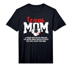 Mens Soccer Team Mom Definition Soccer T-Shirt - Trendy Graphic Unisex