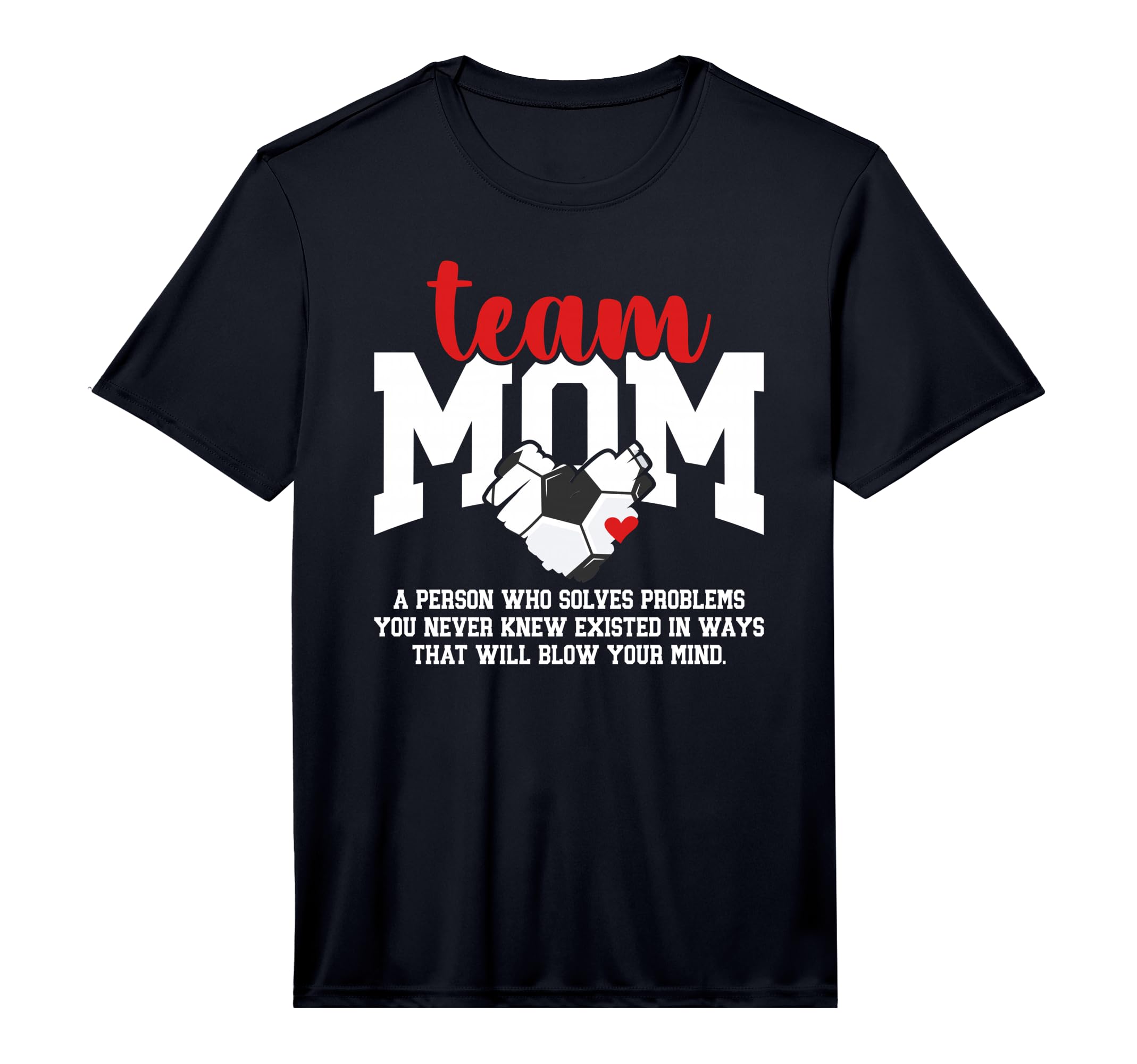 Mens Soccer Team Mom Definition Soccer T-Shirt - Trendy Graphic Unisex