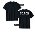 Coach Back T-Shirt - Streetwear Style for Adults