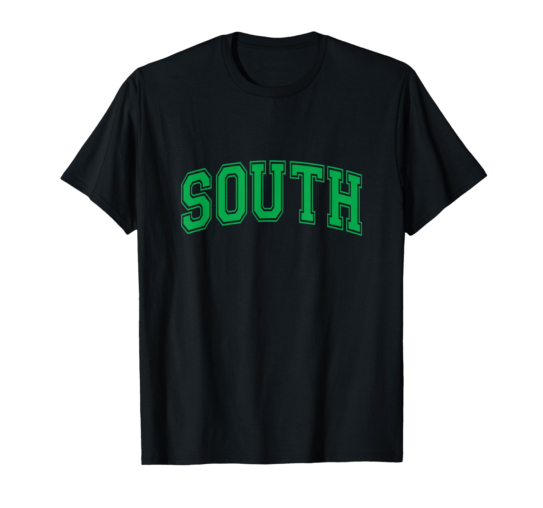 White South Team Colors Spirit Sports T-Shirt - Custom Art Print Men Women
