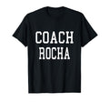 Coach Rocha Custom Football Soccer T-Shirt - Minimalist Print Men Women