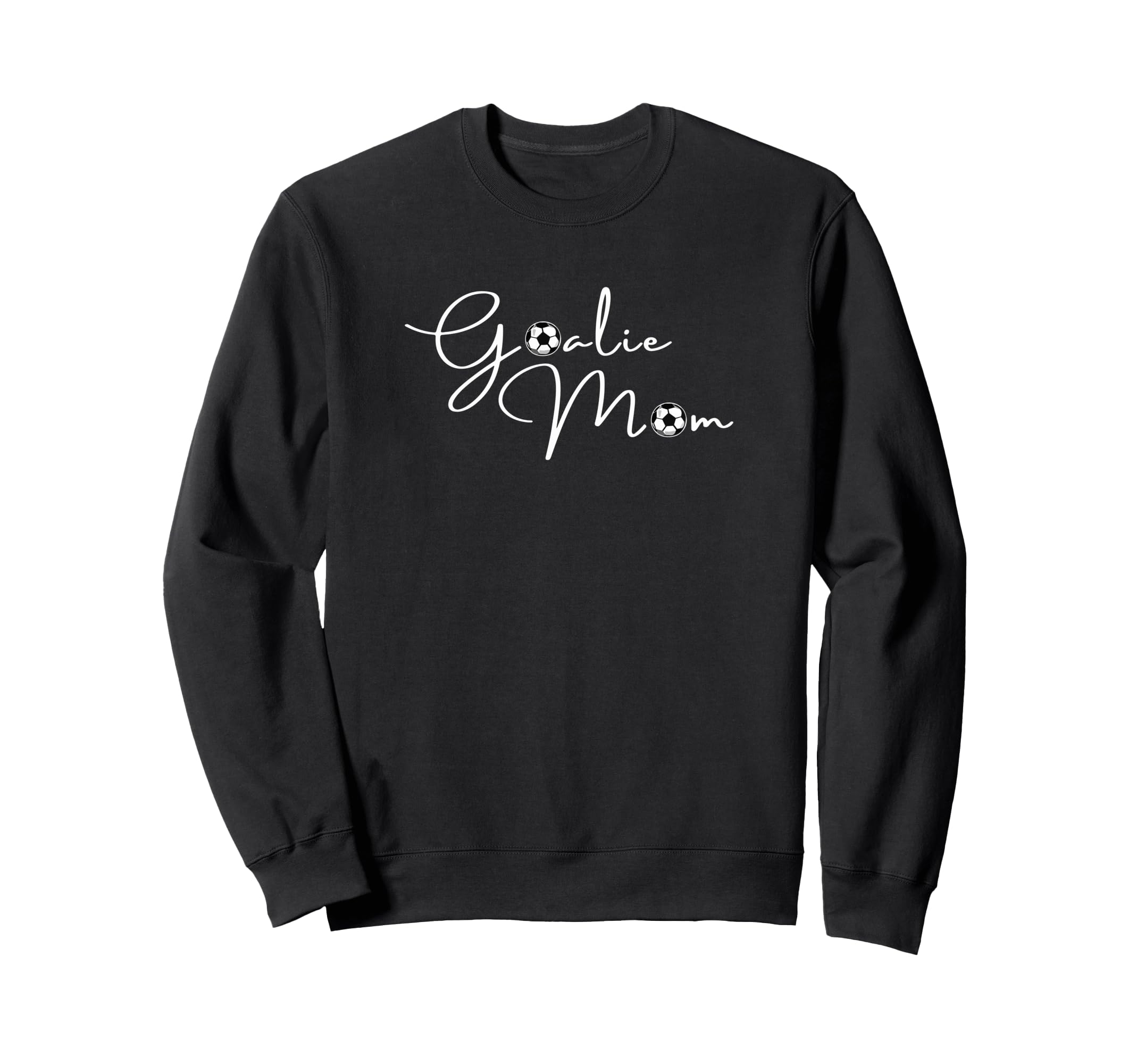 Goalie Mama Mom Soccer Sweatshirt - Casual Everyday Wear for Adults