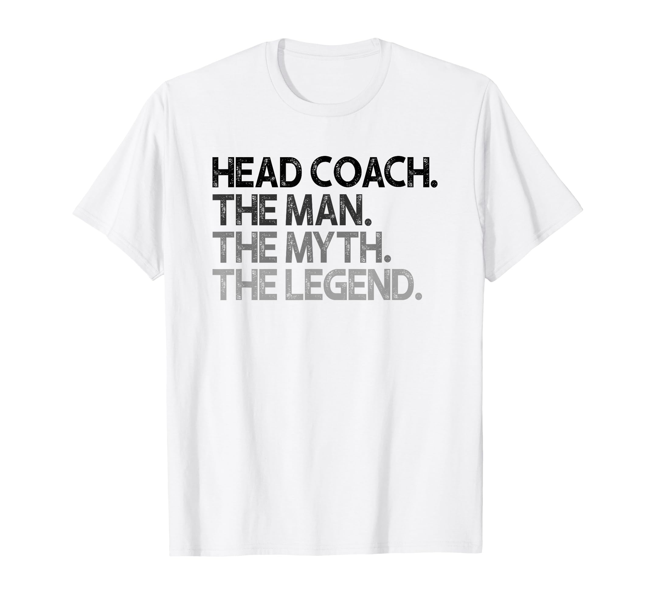 Head Coach Myth Legend Gift T-Shirt - Custom Art Print Men Women